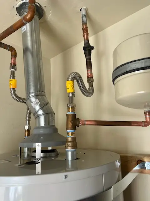 Water heater installation and plumbing repair in Trussville